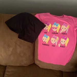 JoJo outfit size 7/8 girls